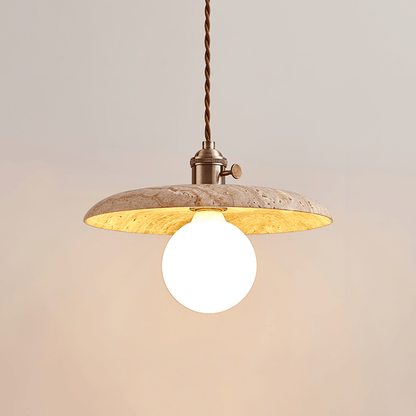 Renzo Travertine Pendant Light