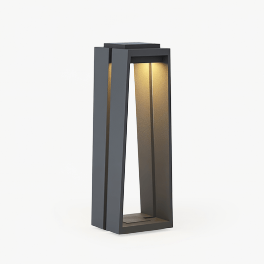 Elira Solar Outdoor Bollard Light