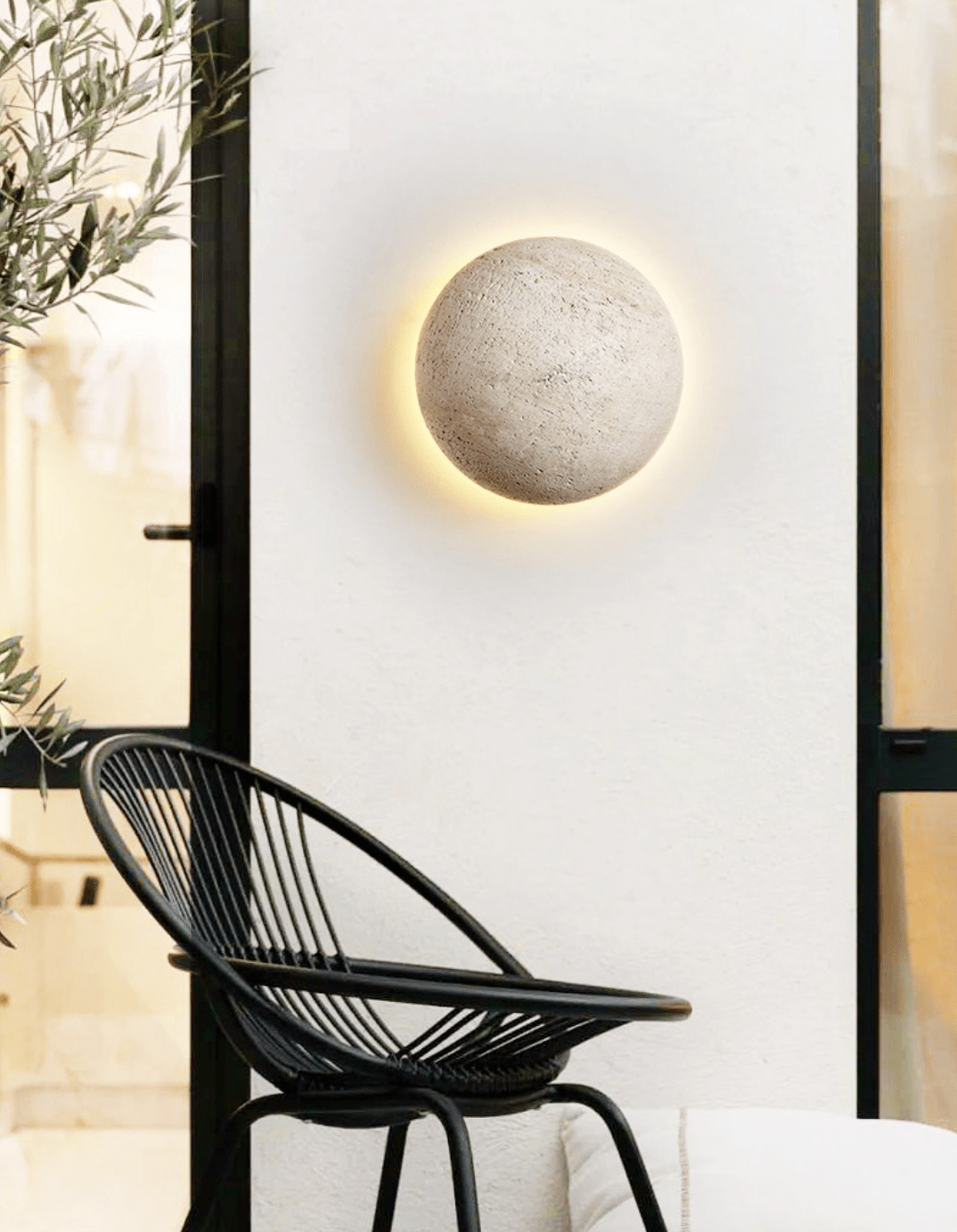 Pebble Stone Wall Light