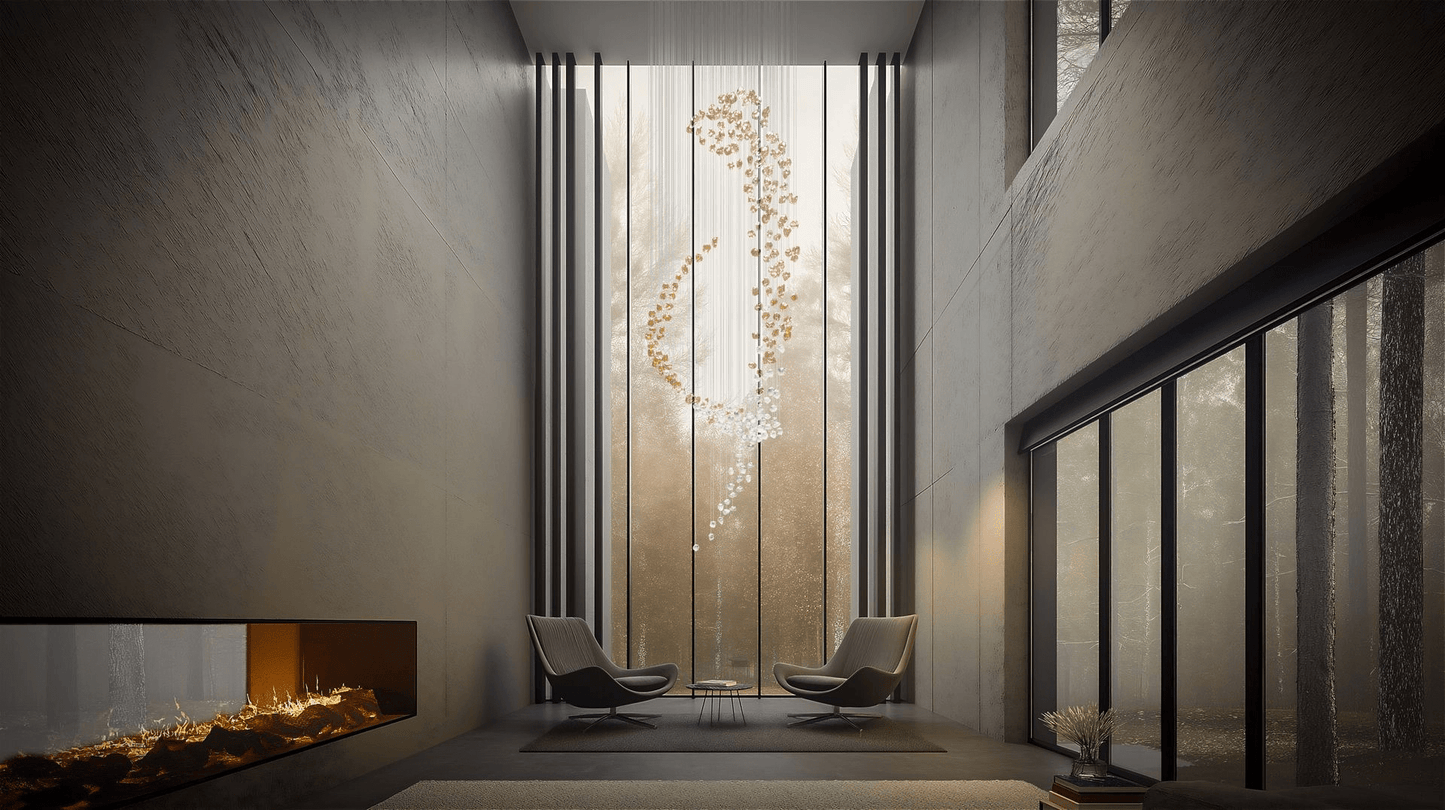 Raw Crystal Customize Chandelier