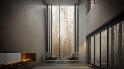 Raw Crystal Customize Chandelier