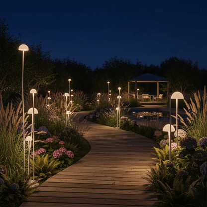 Mushroom Outdoor Lamp