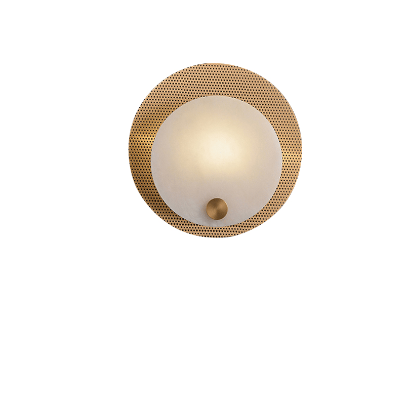 Lumen Alabaster Wall Light