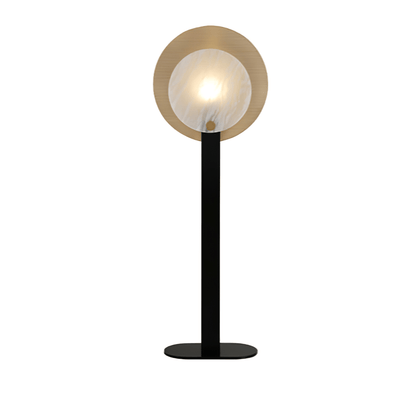 Mosaic Elegance Alabaster Floor Lamp