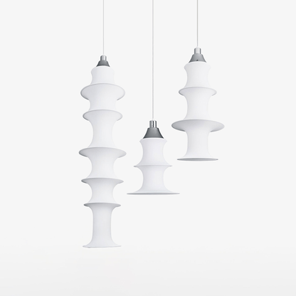 Tiered Column Pendant Light