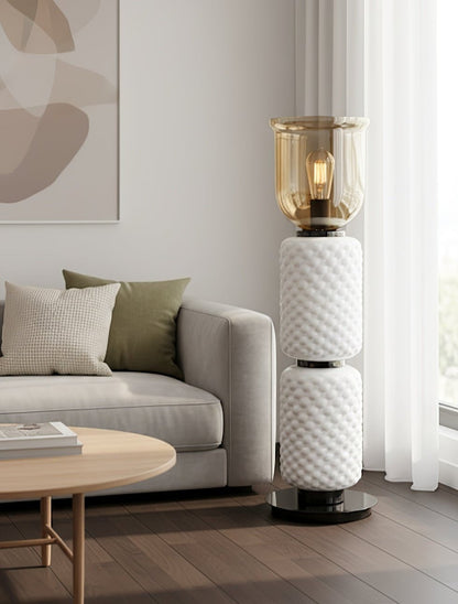 Textured Layered Glass table Light