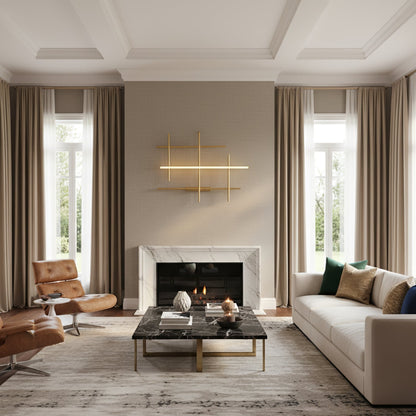 Geometric Linear Wall  Lamp