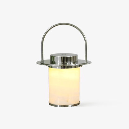 Pod Portable Rechargeable Alabaster Table Lamp