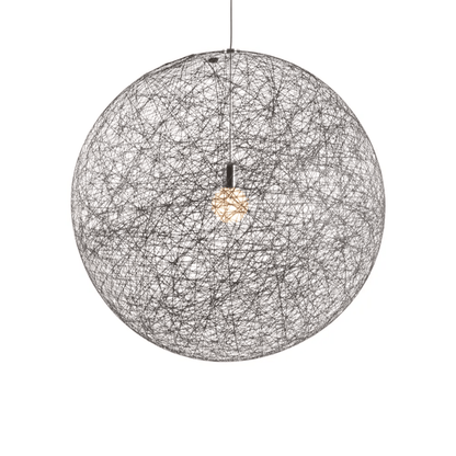 Spherical Woven Pendant Light