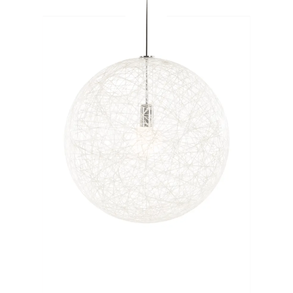 Spherical Woven Pendant Light