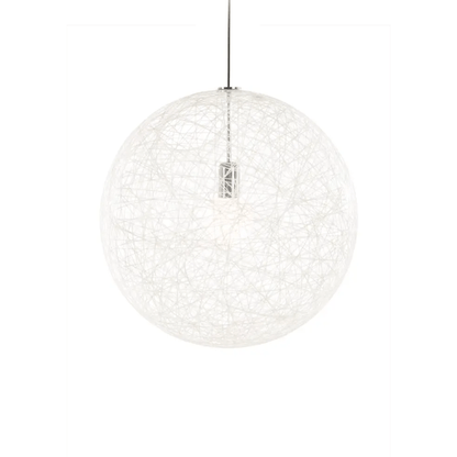 Spherical Woven Pendant Light