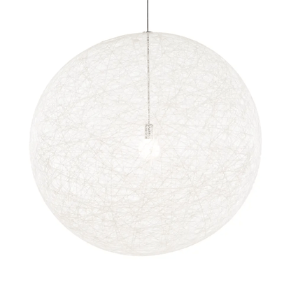 Spherical Woven Pendant Light