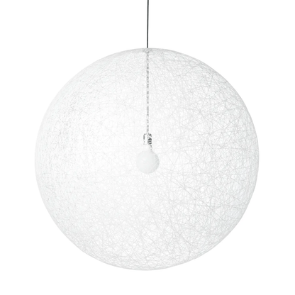 Spherical Woven Pendant Light