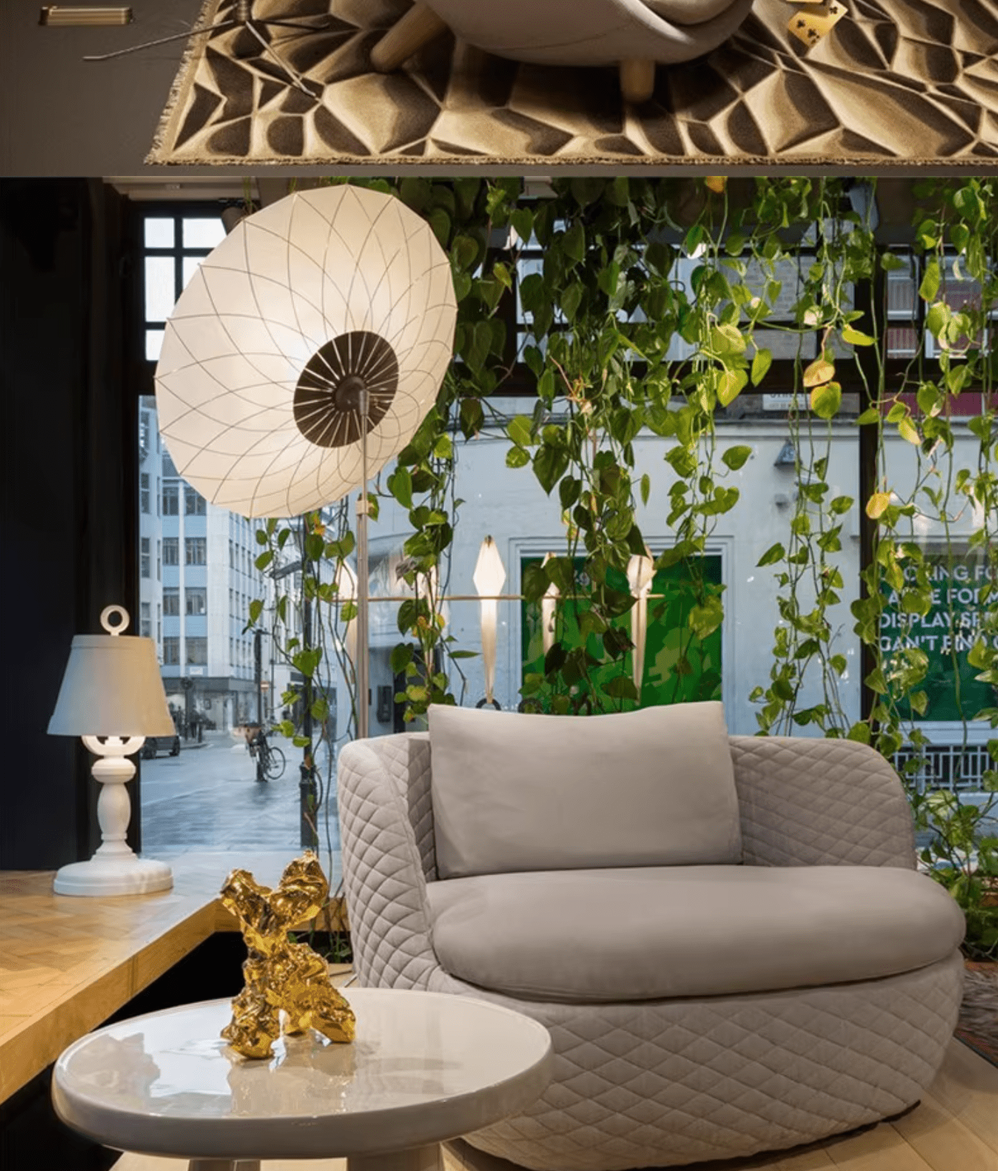 Radiant Floral Floor Lamp