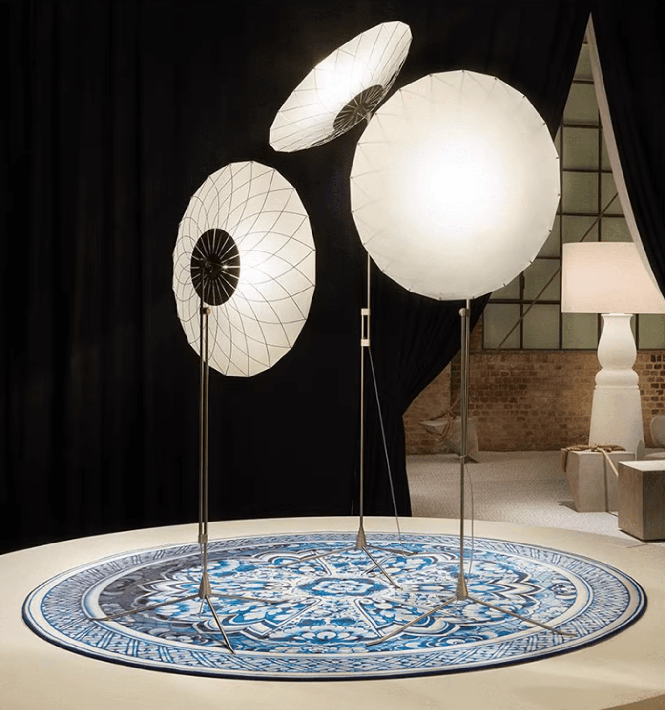 Radiant Floral Floor Lamp
