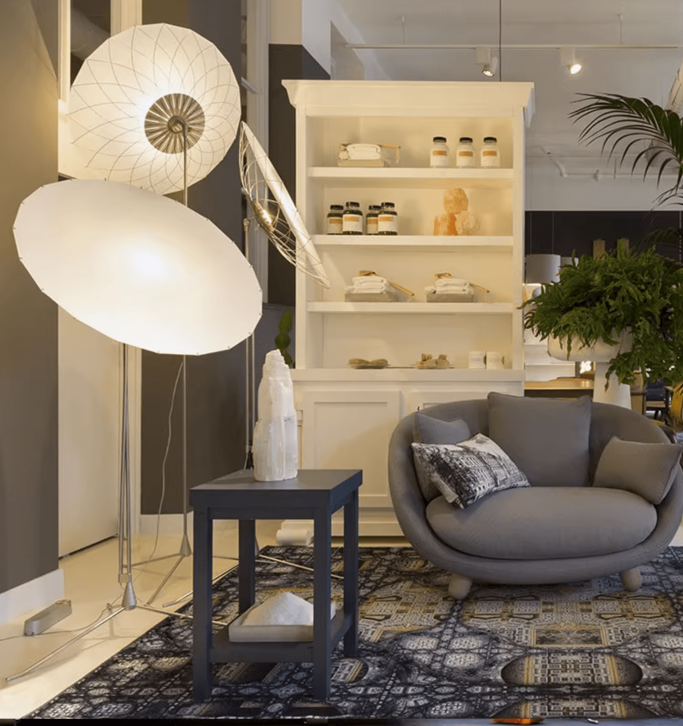 Radiant Floral Floor Lamp