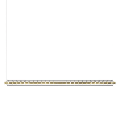 Golden Grid Linear Pendant Lamp
