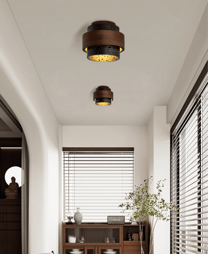 Ebony Ceiling Light