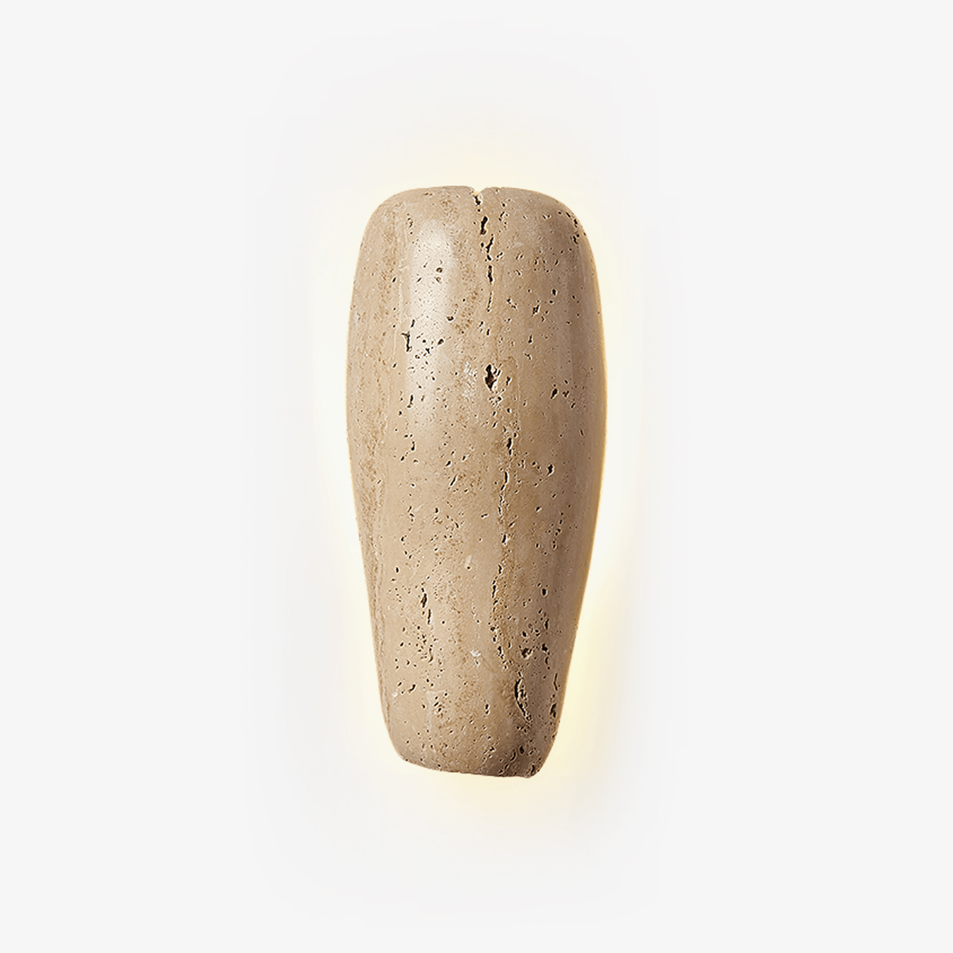 Earthy Stone Wall Sconce