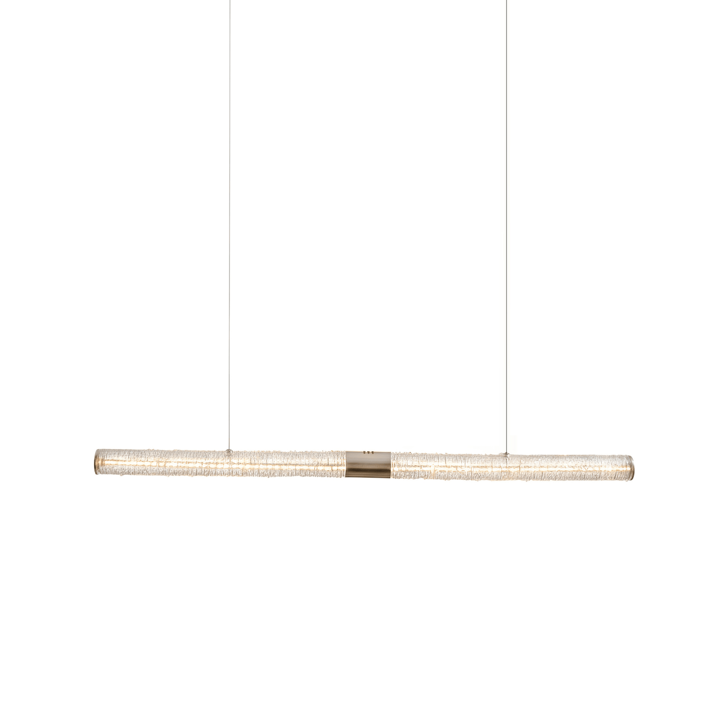 Crystal Stream Linear Pendant Lamp