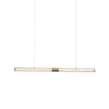 Crystal Stream Linear Pendant Lamp
