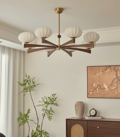 Elias Mid-Century Chandelier