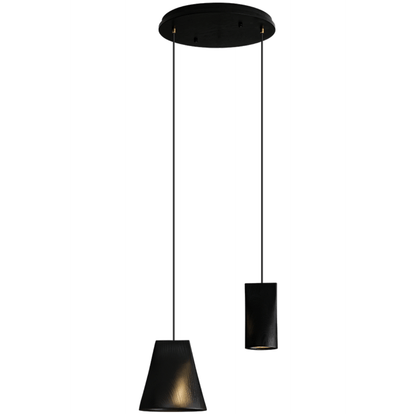 Nordic Tilted Wood Pendant Light
