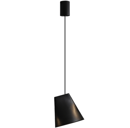 Nordic Tilted Wood Pendant Light