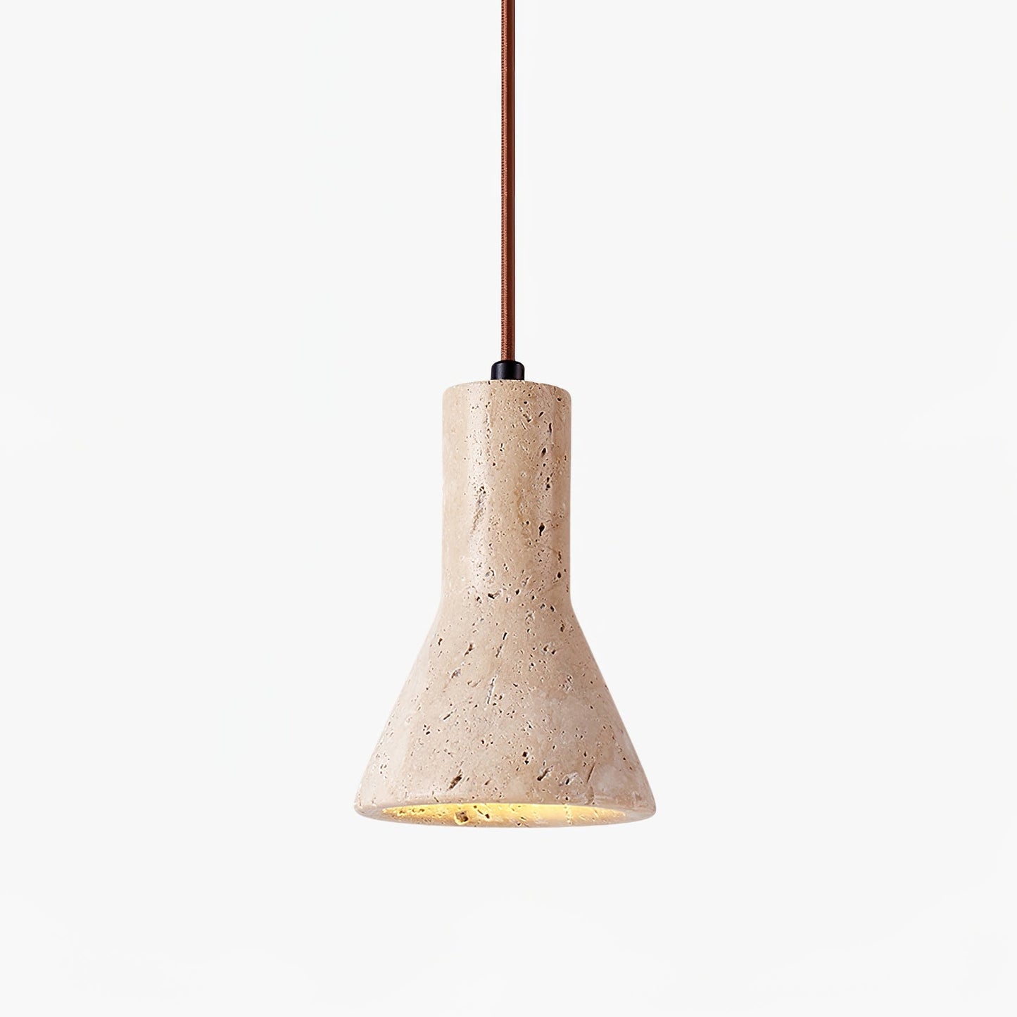Funnel Travertine Pendant Lamp