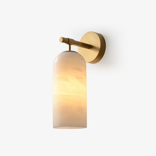 Alabaster Pillar Alabaster Wall Sconce
