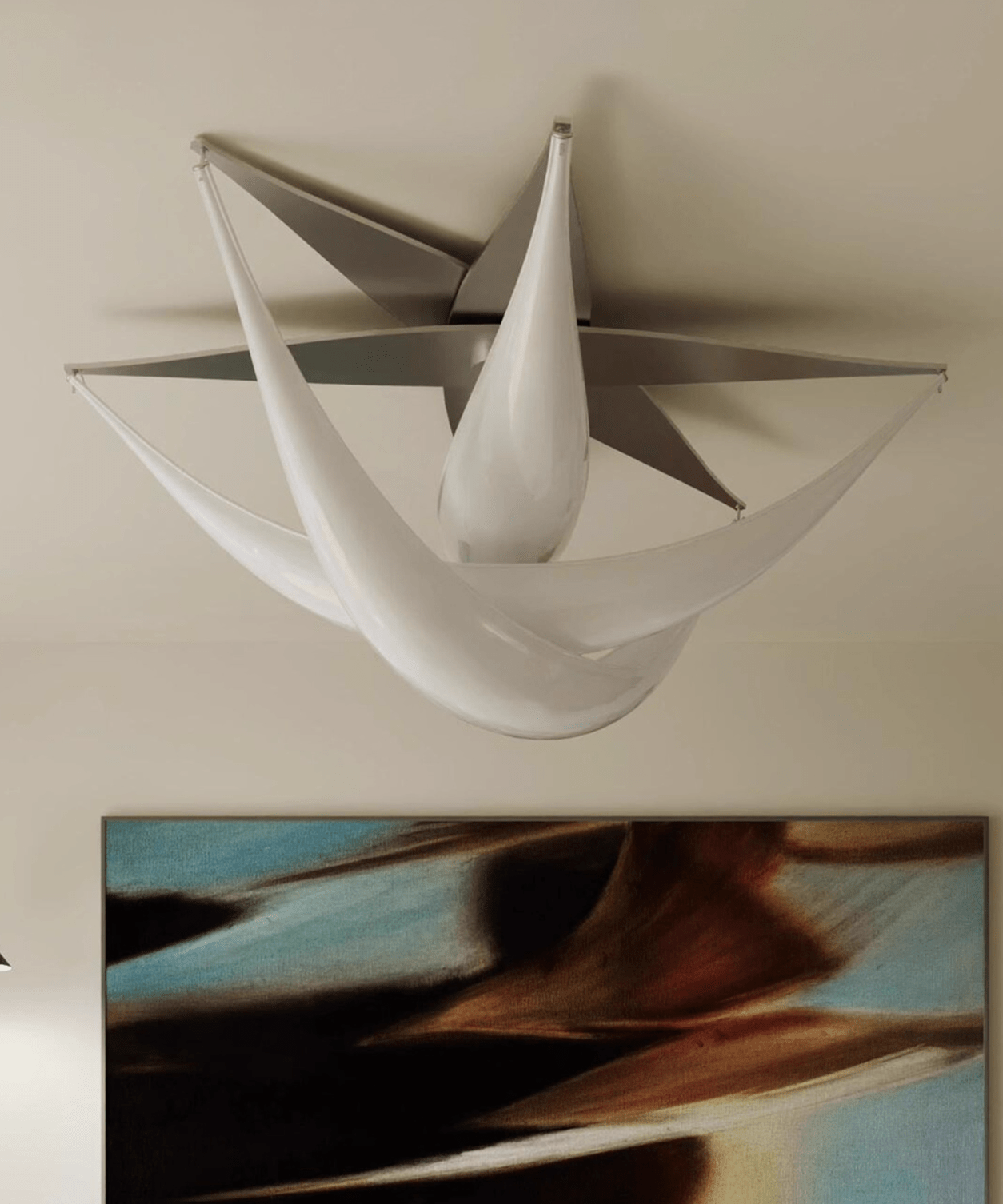 Abstract Ceiling Lamp