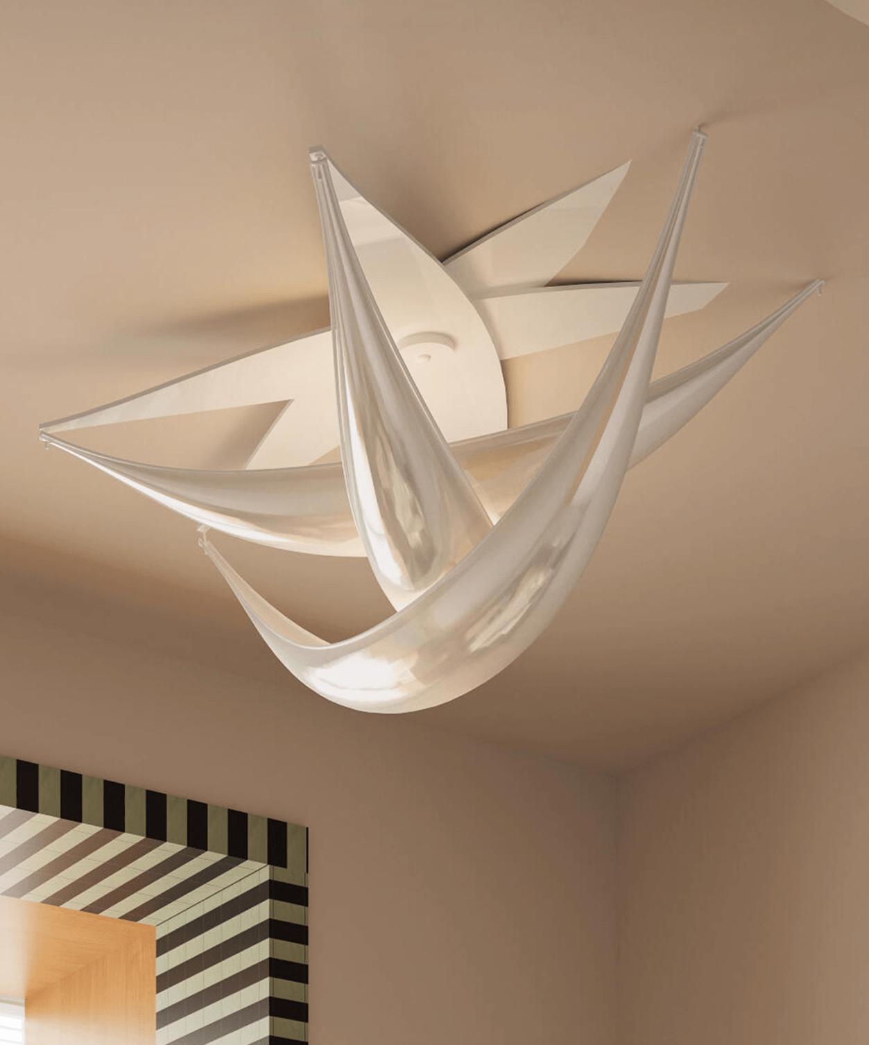 Abstract Ceiling Lamp