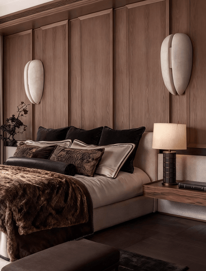 Alabaster Veil Wall Sconce