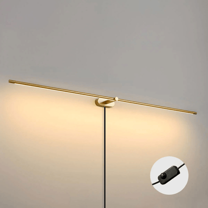 Minimalist Linear Plug-in Wall Lamp