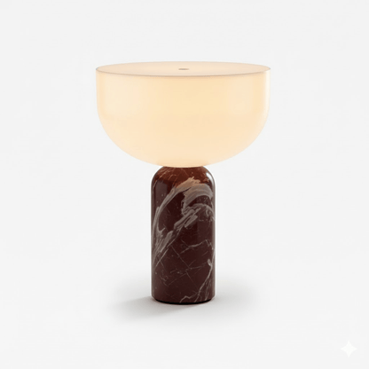 Arno Sphere Marble Table Lamp