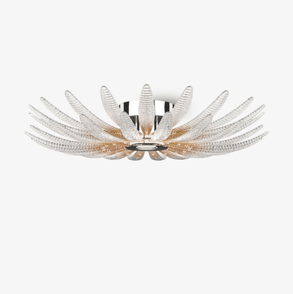 Aurelia Glass Petal Ceiling Light