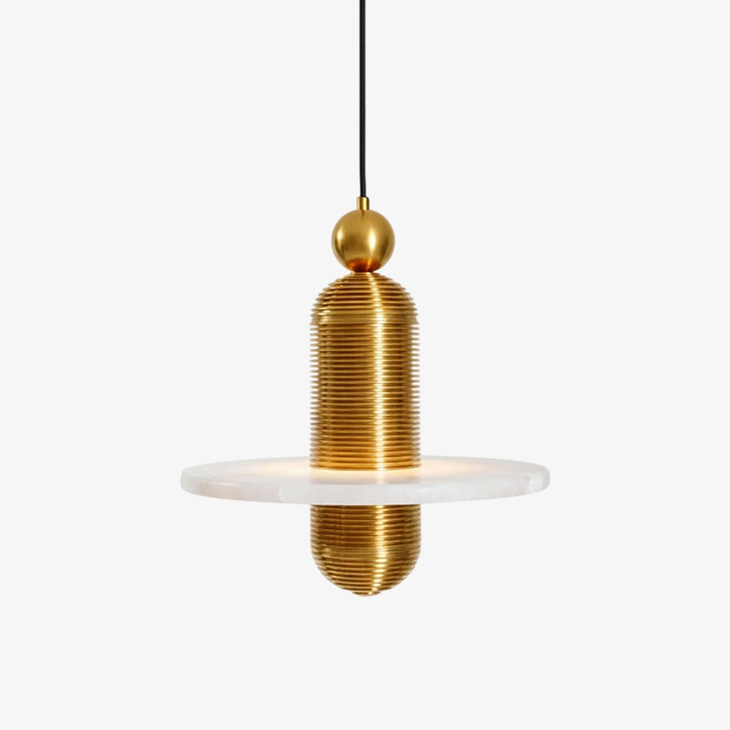 Saturn Alabaster Pendant Light