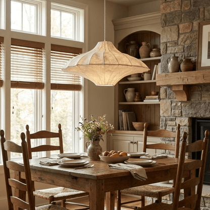 Aurielle Silk Pavilion Pendant Lamp