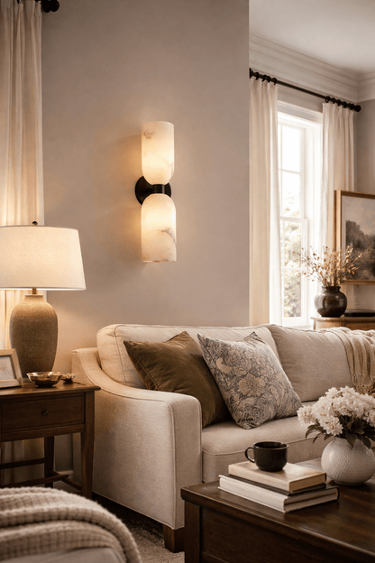 Alabaster Nexus Wall Sconce