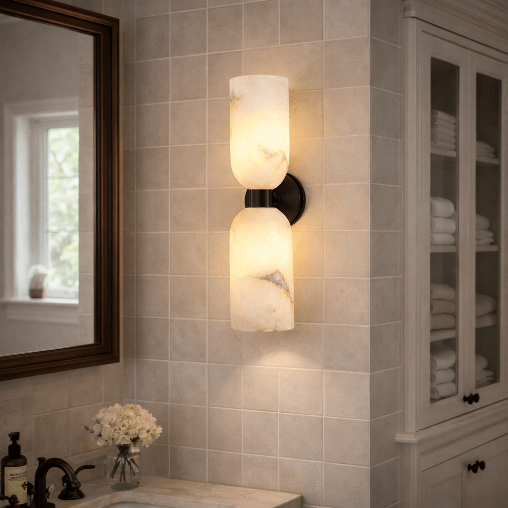 Alabaster Nexus Wall Sconce