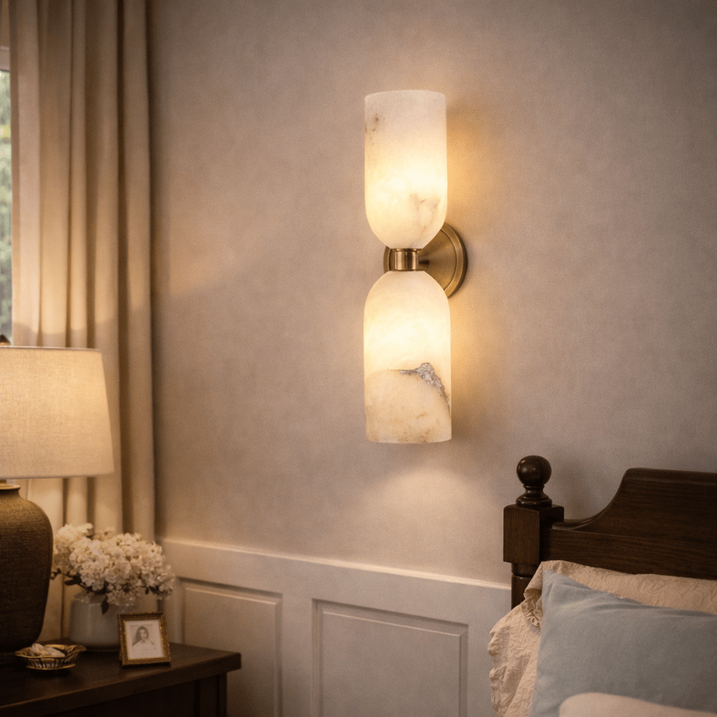 Alabaster Nexus Wall Sconce