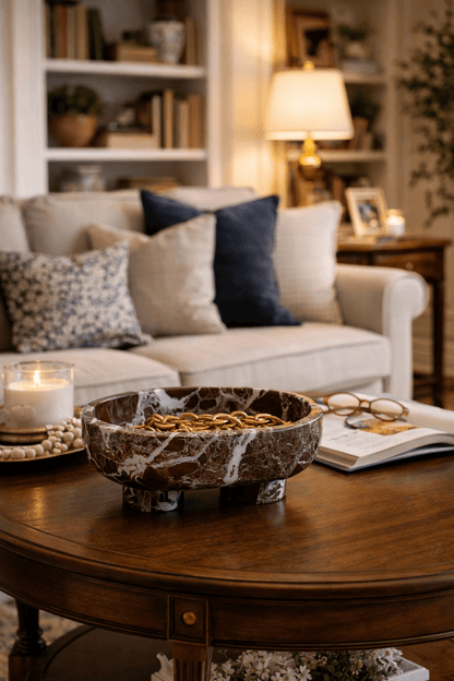 Luna Marble Tray