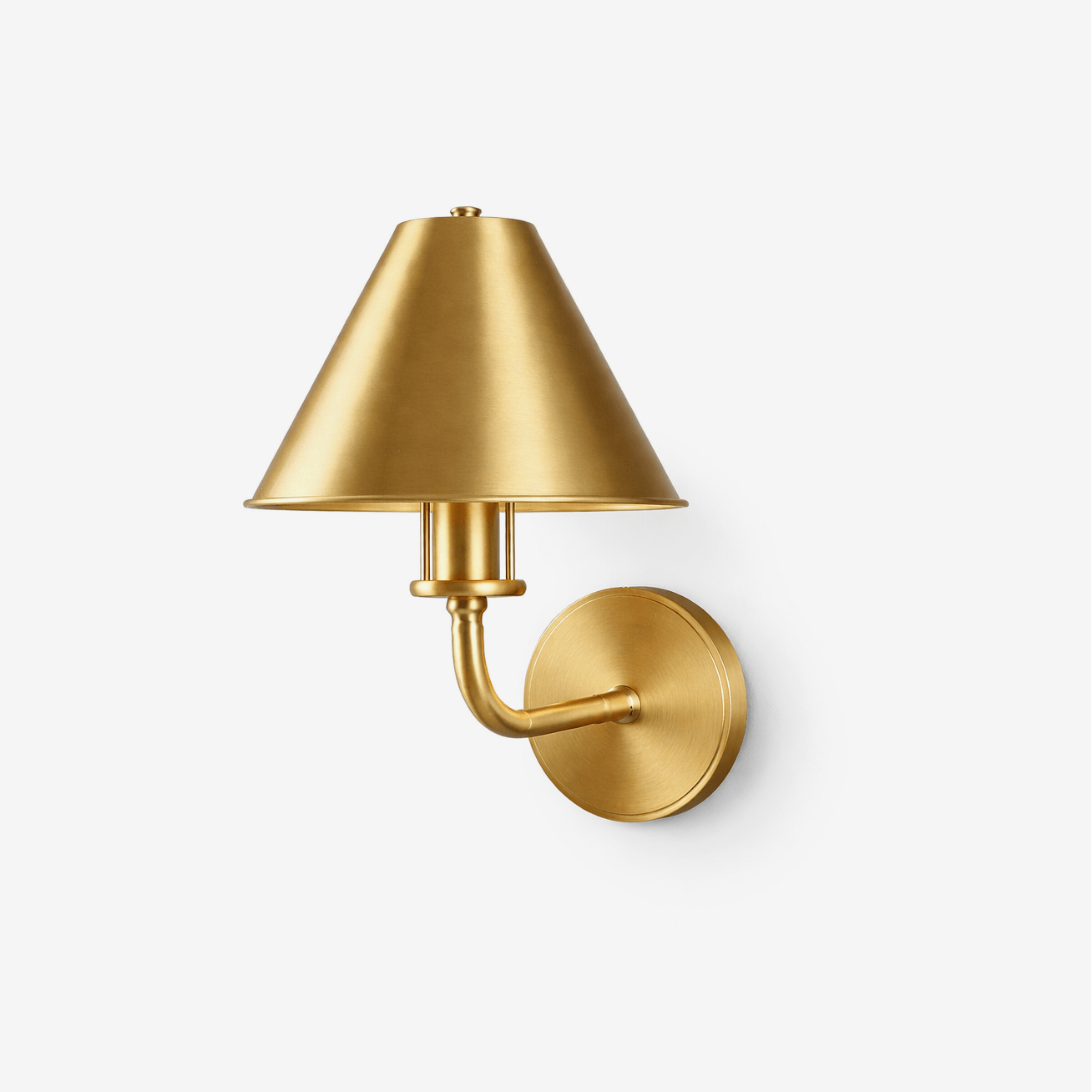 Aurelia Brass Wall Sconce