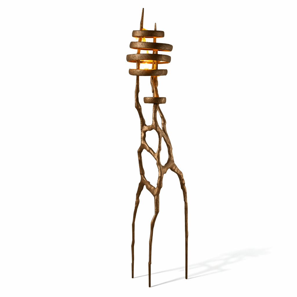 Vortex Sculpture Floor Lamp