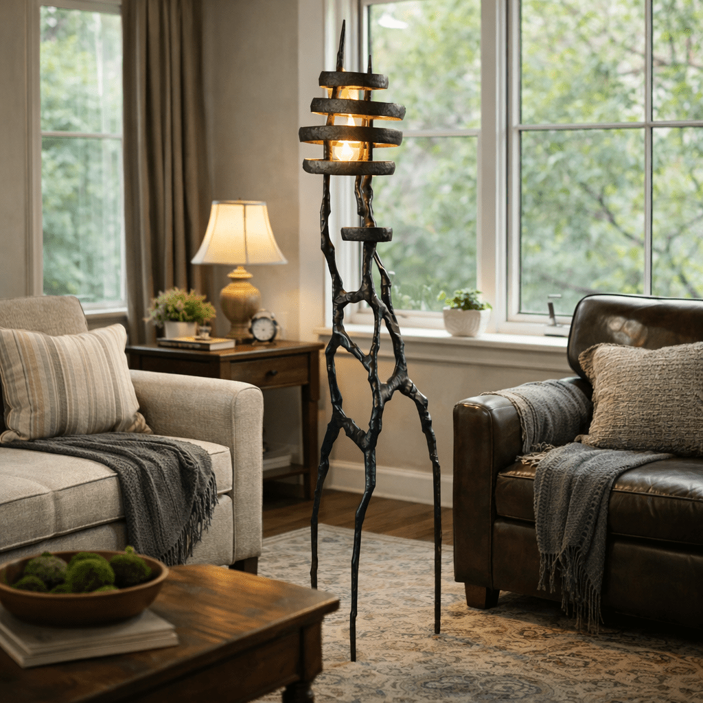 Vortex Sculpture Floor Lamp