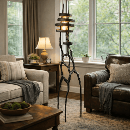 Vortex Sculpture Floor Lamp