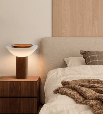 Solace Wood Table Lamp