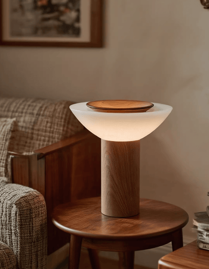 Solace Wood Table Lamp