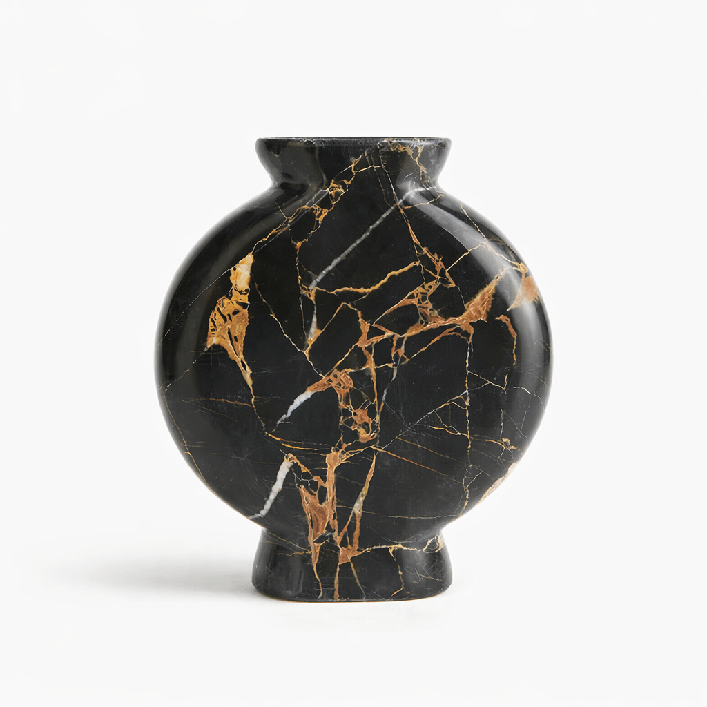 Vetra Noir Marble Vase