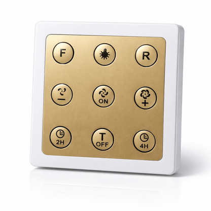 Gold Wireless Wall Switch